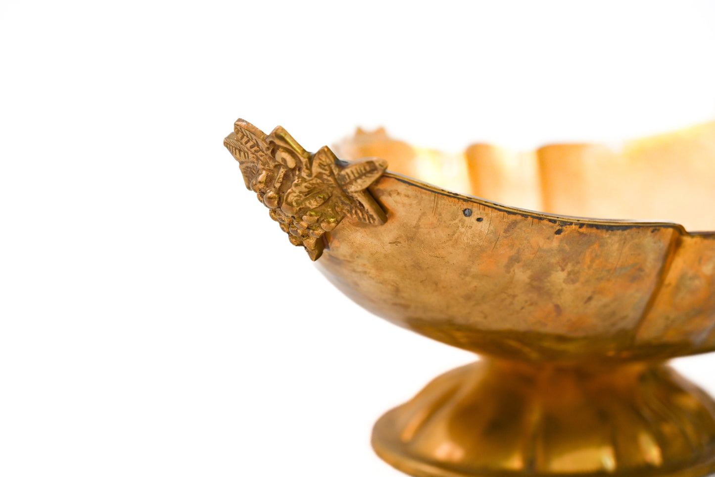 Antique Brass Centerpiece