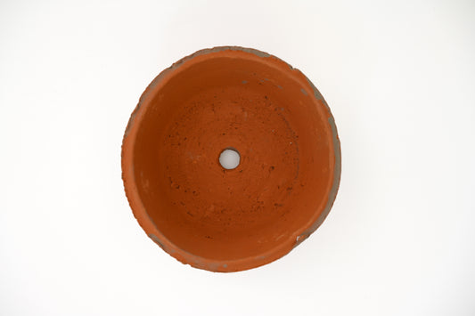 Short Round Terracotta Pot