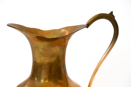 Antique Brass Pitcher