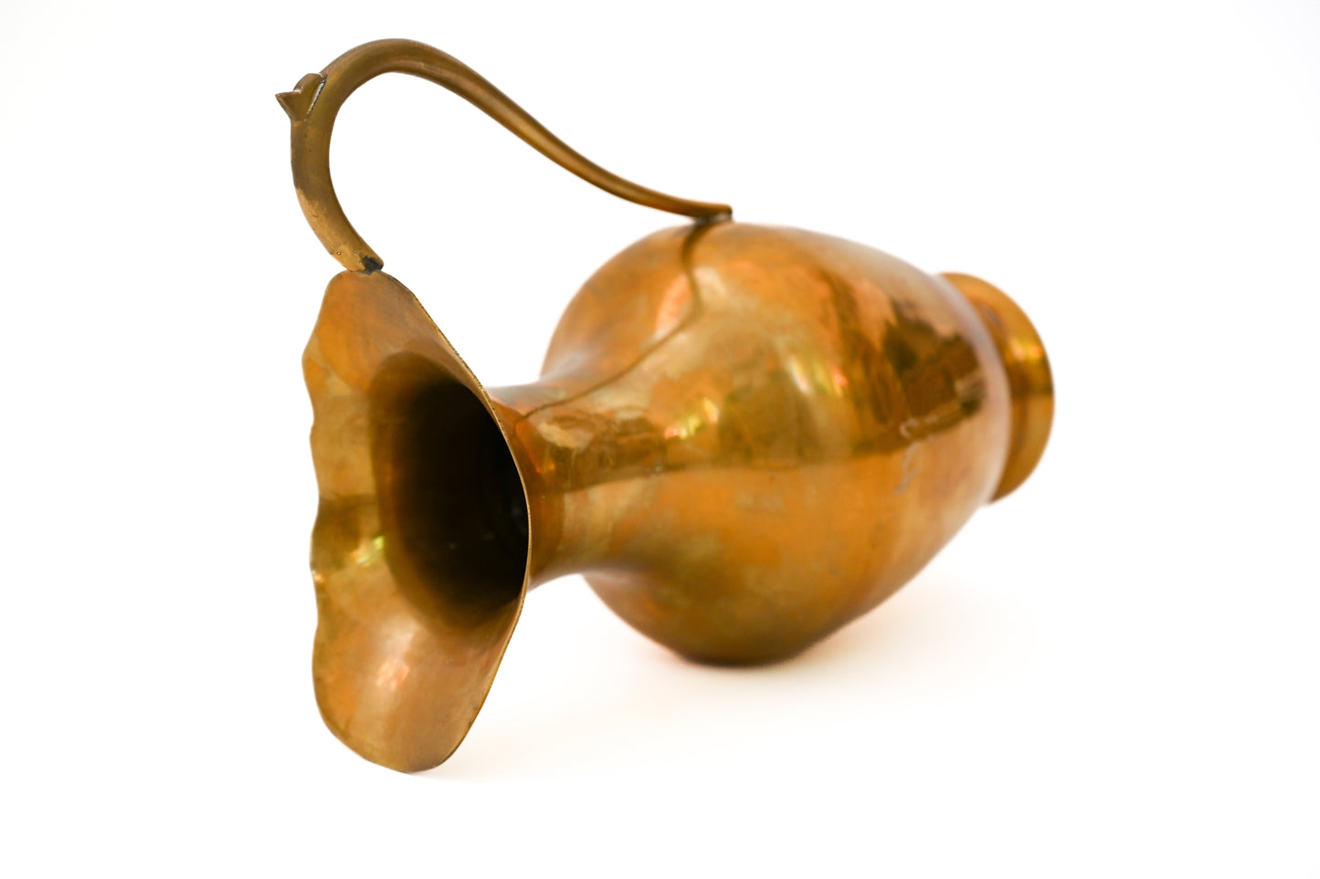Antique Brass Pitcher