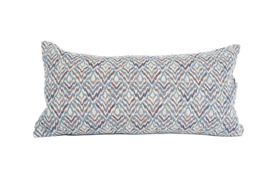 Schumacher Halcyon - Lavender Lumbar Pillow Cover
