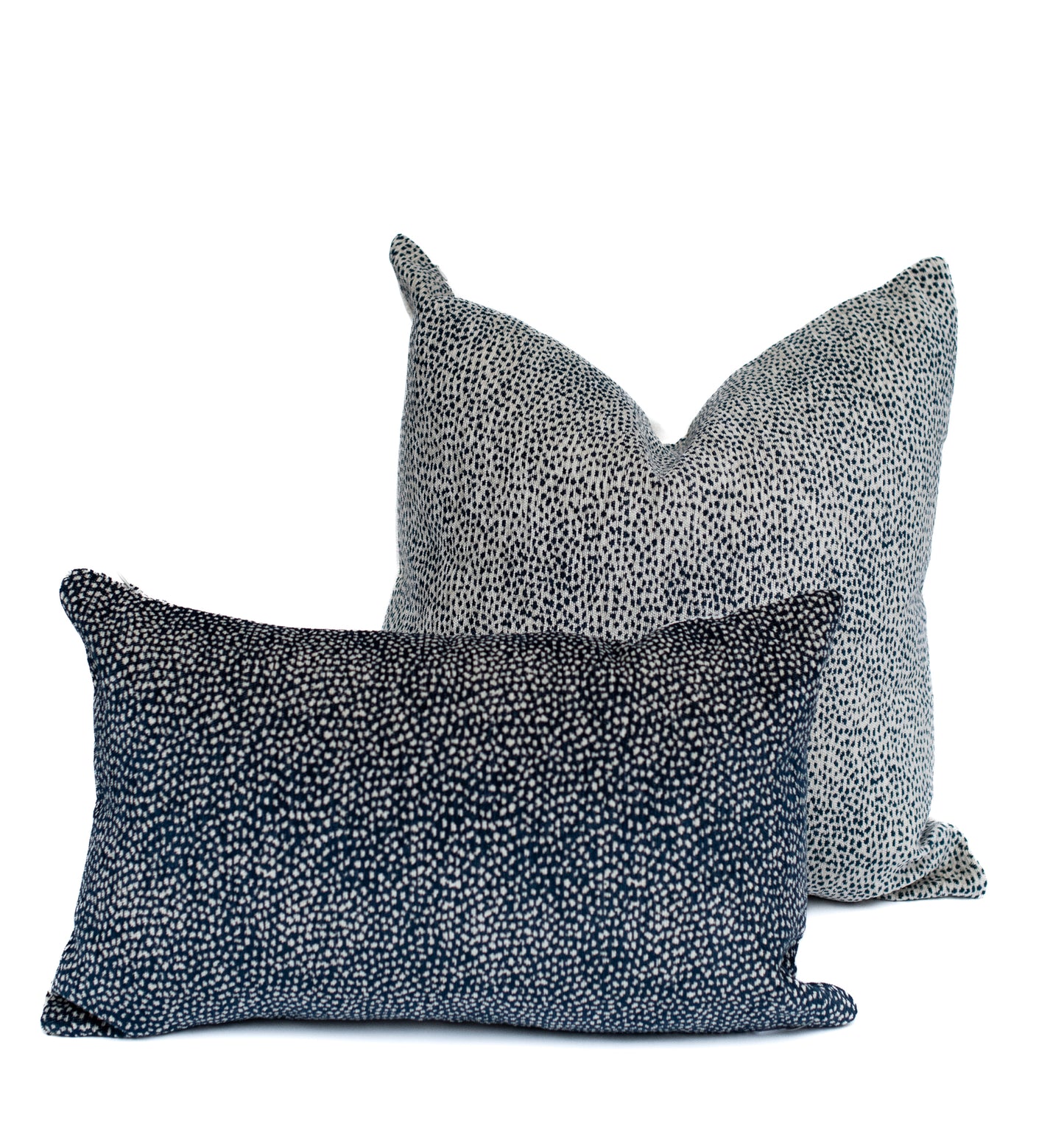 Calico Navy Pillow
