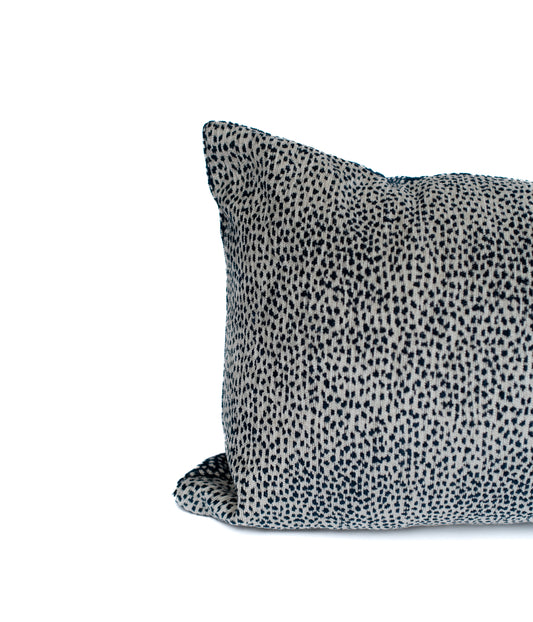 Calico Navy Pillow