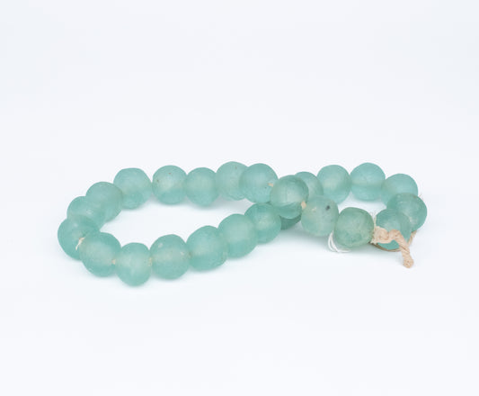 Blue Glass Beads - Large