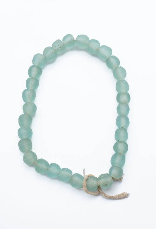 Blue Glass Beads - Medium