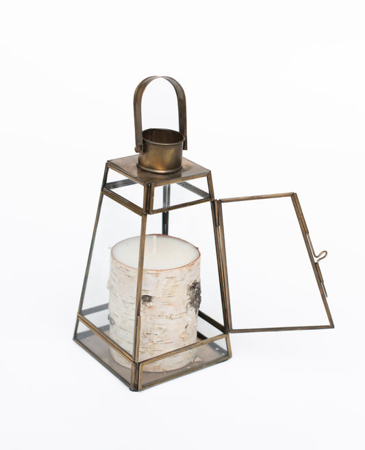 Brass Lantern Candle Holder