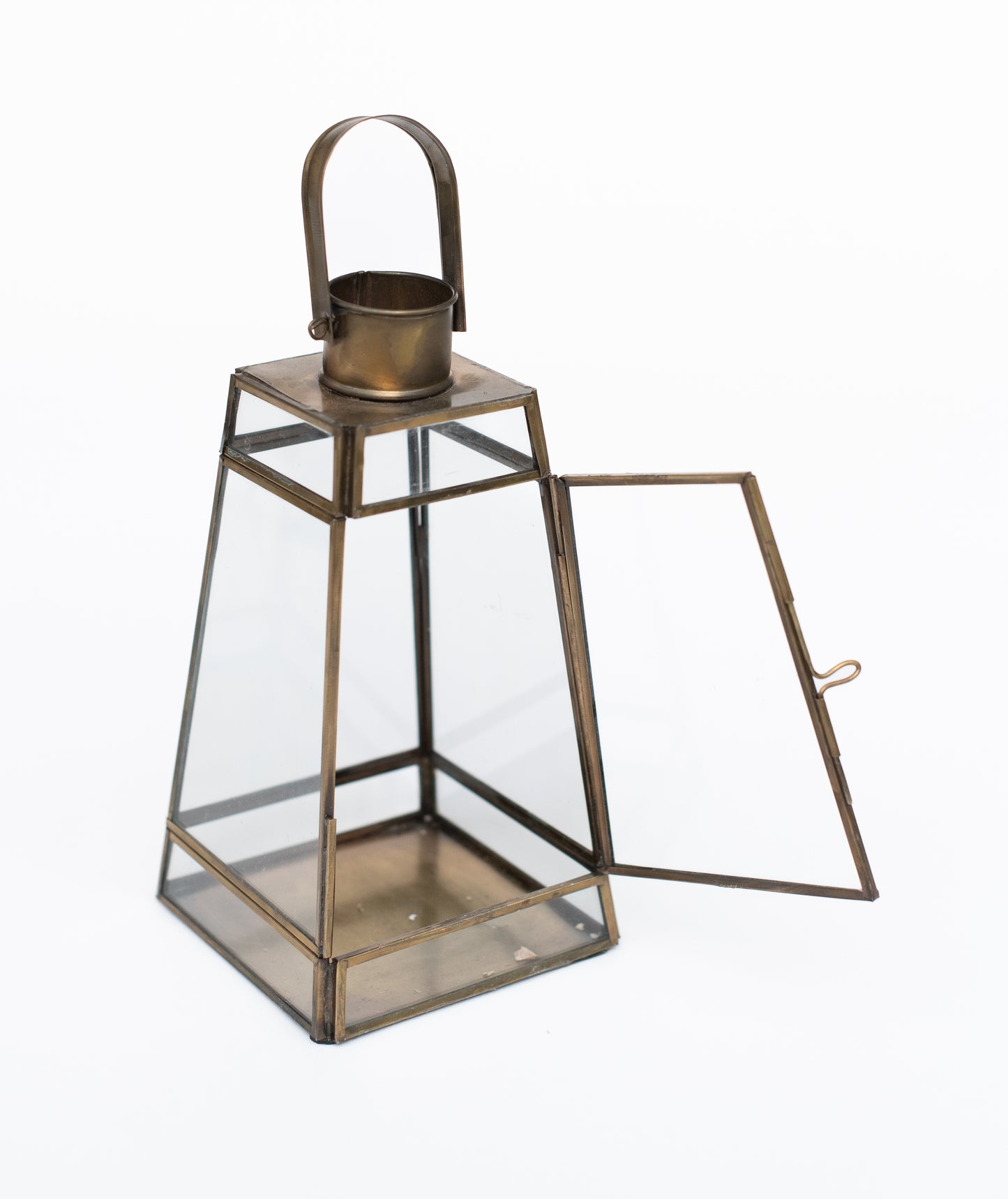 Brass Lantern Candle Holder