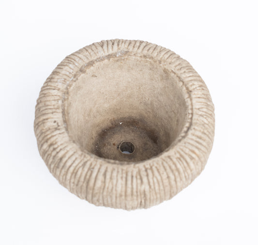 Textured Concrete Pot