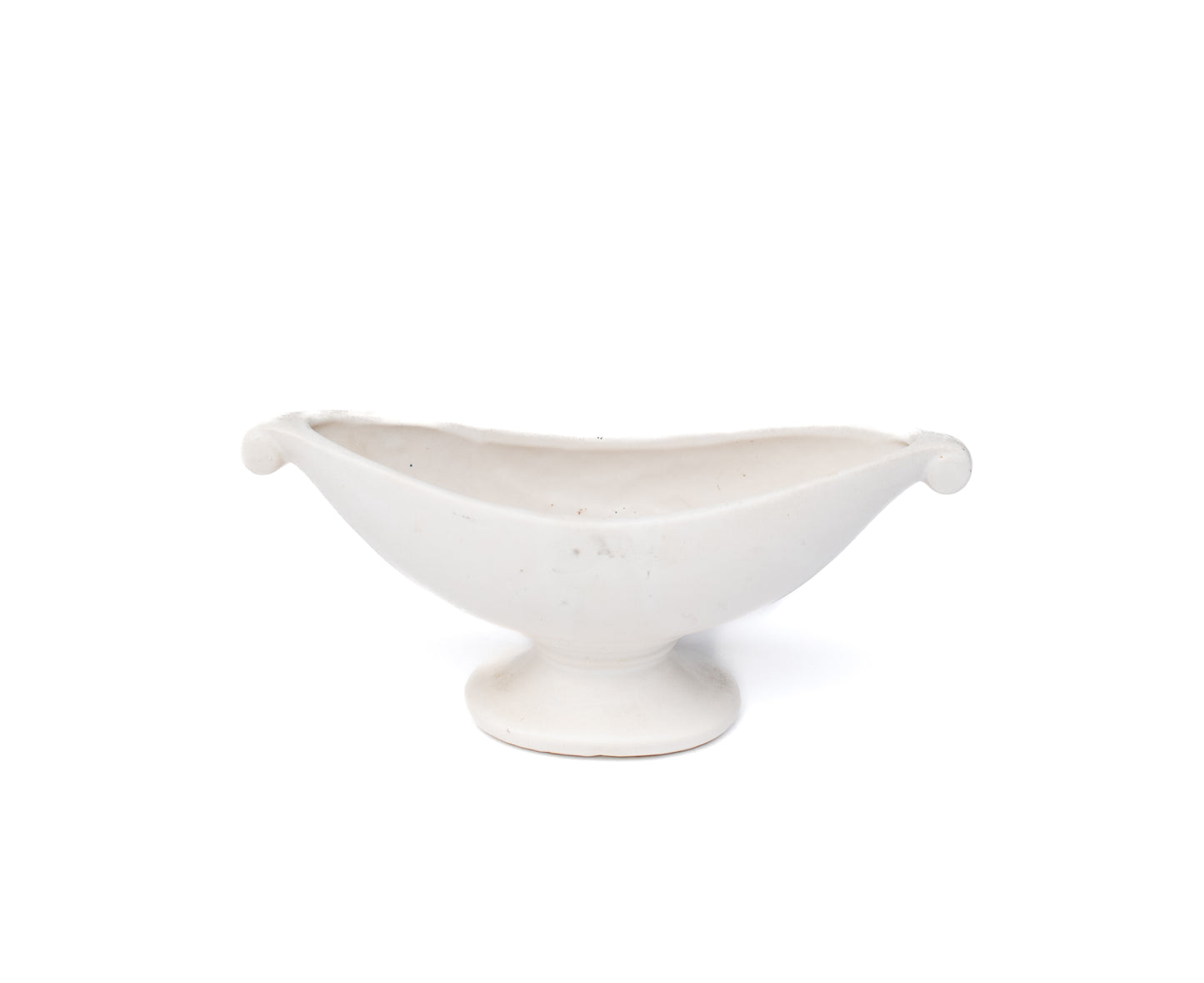 Vintage White Compote