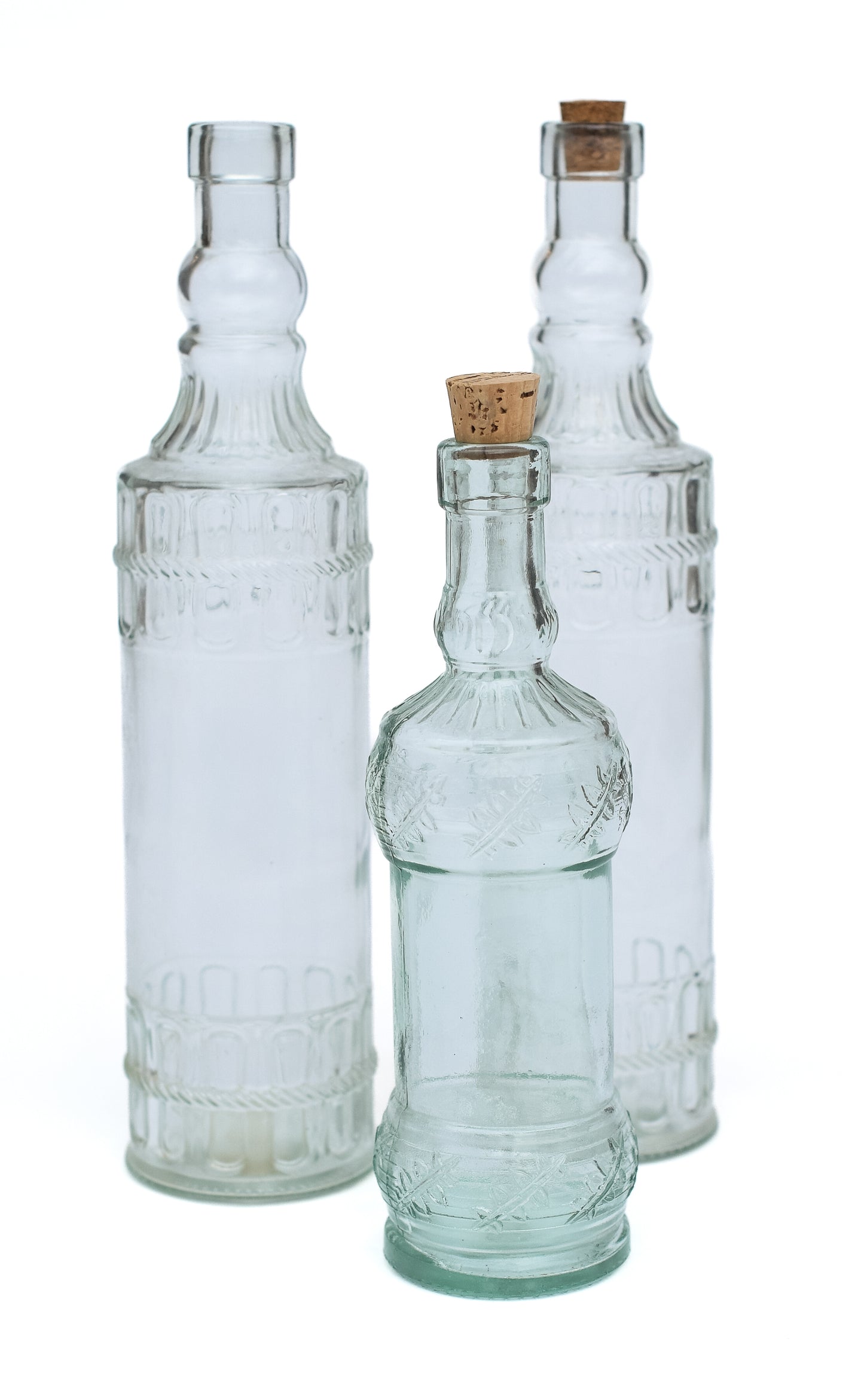 Hourglass Patterned Bottle