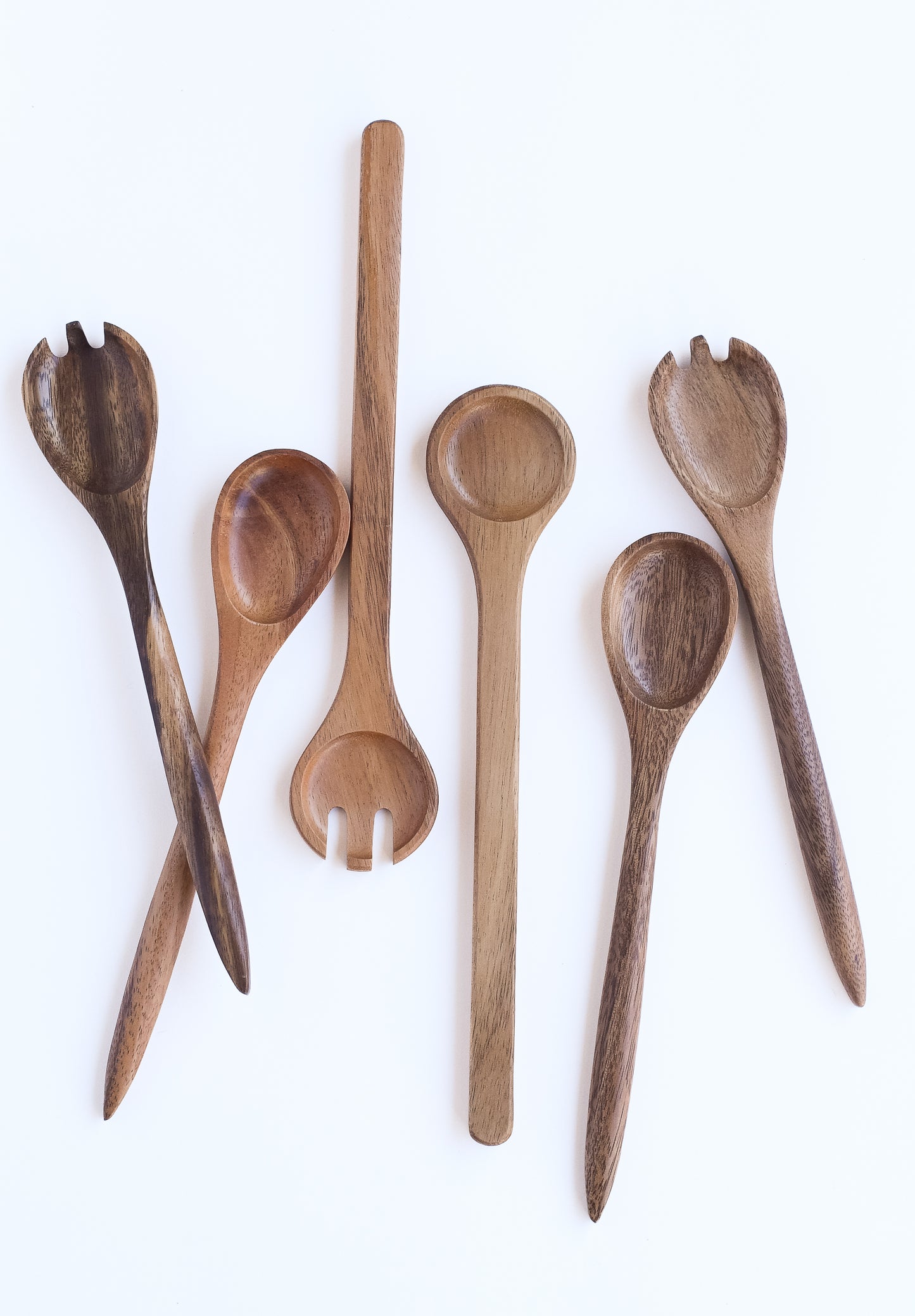 Skinny Wooden Serving Utensils