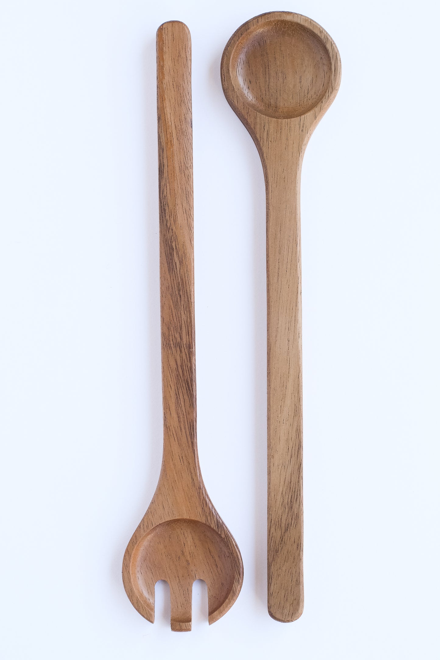 Round Wood Serving Utensils