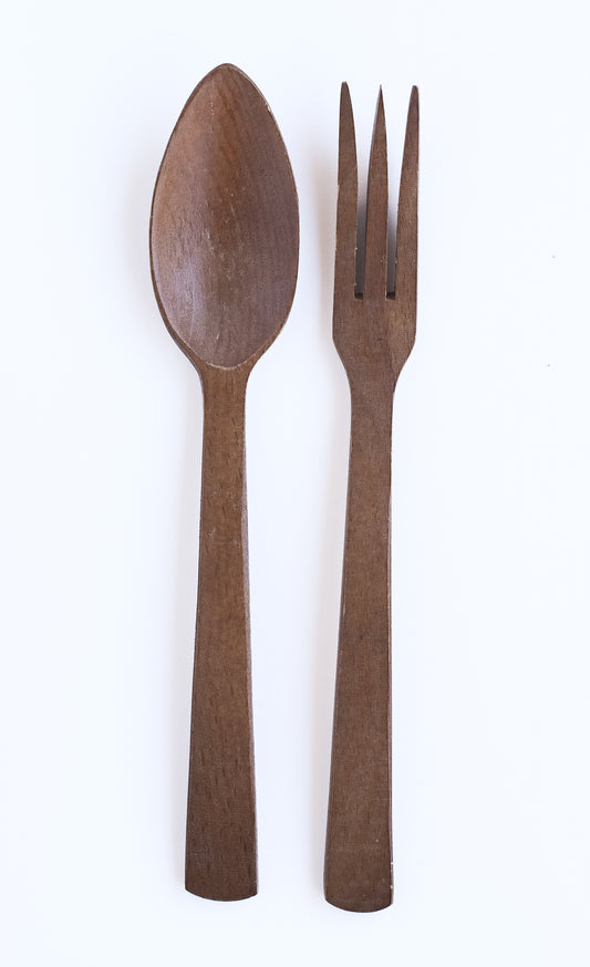 Skinny Wooden Serving Utensils