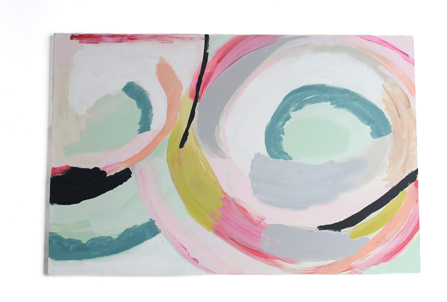 "Dive Deep" Original Acrylic Abstract Artwork