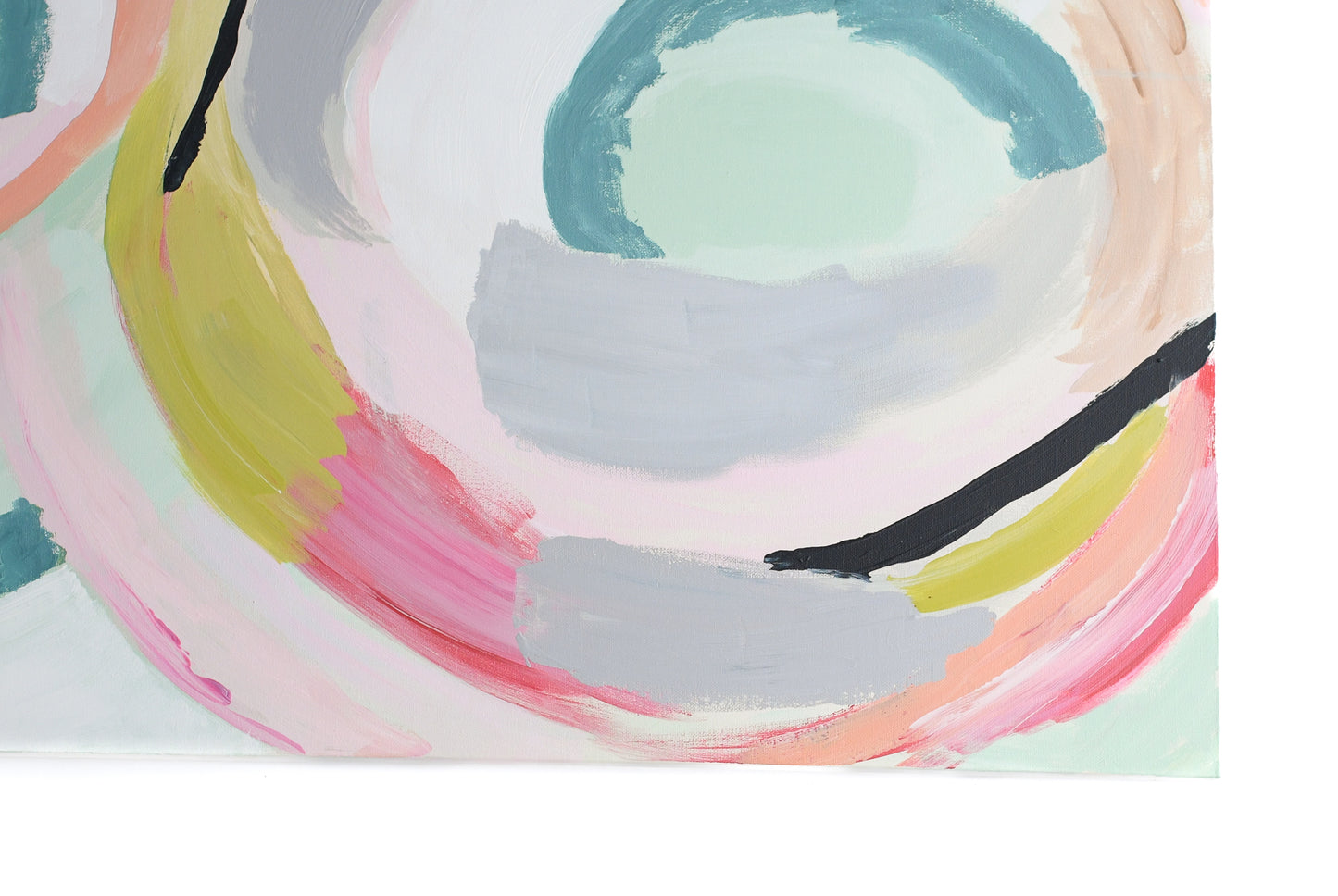 "Dive Deep" Original Acrylic Abstract Artwork