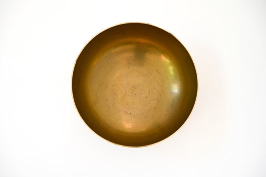 Mid-Century Brass Candy Bowl
