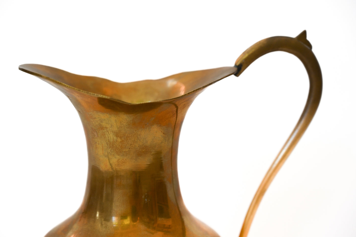 Antique Brass Pitcher