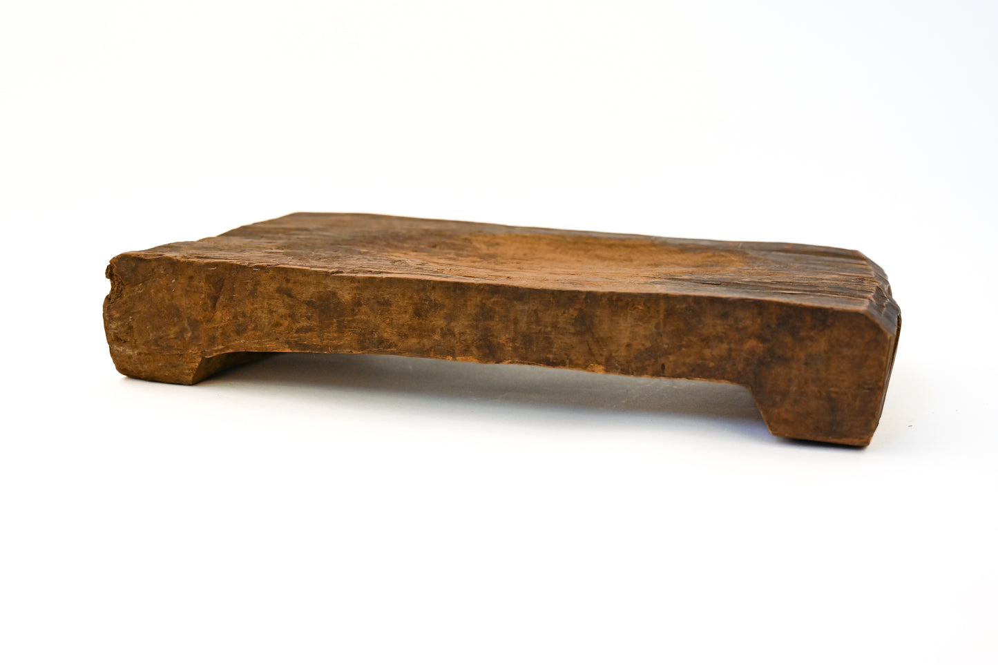 Antique Wooden Rectangle Pedestal