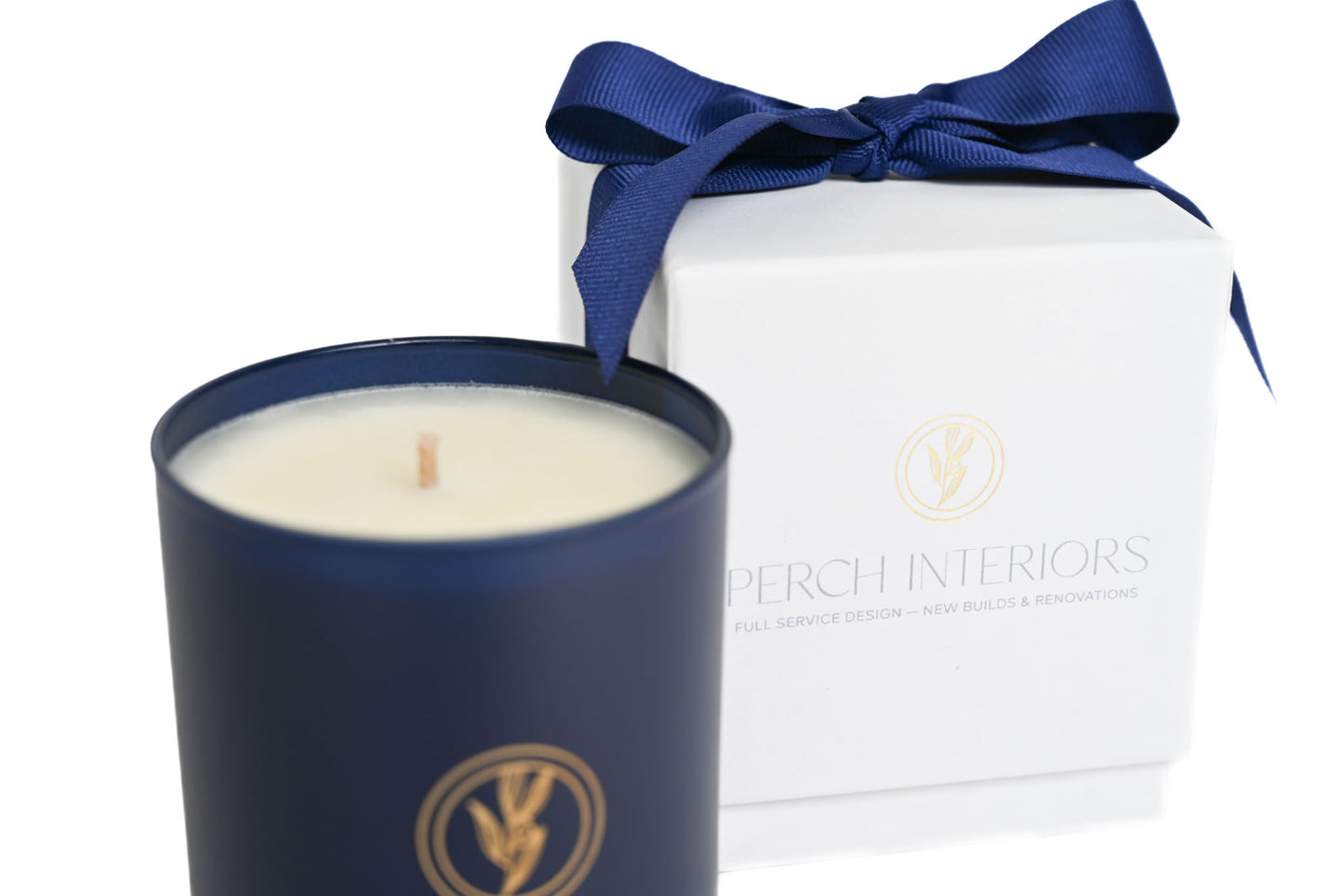 Perch Interiors Signature Candle (Navy)