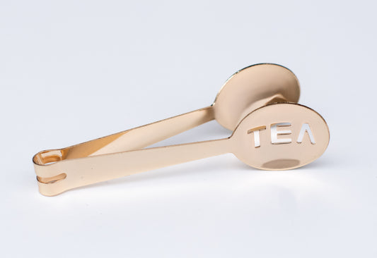 Gold Tea Tongs