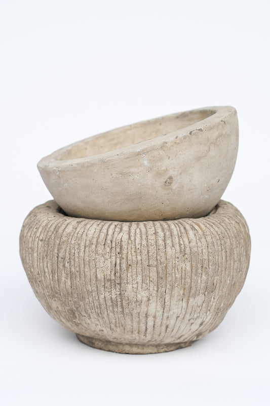 Smooth Concrete Pot