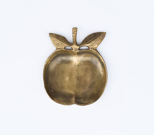 Antique Brass Apple Tray