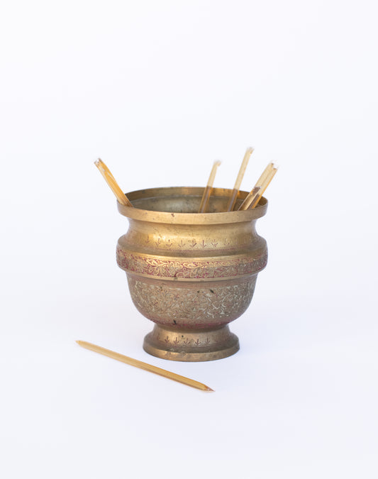 Small Brass Pot